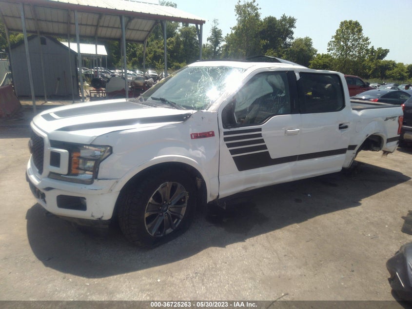 VIN 1FTEW1EP7JFE53207 2018 FORD F-150 XL/XLT/LARIAT