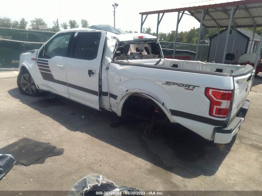 VIN 1FTEW1EP7JFE53207 2018 FORD F-150 XL/XLT/LARIAT