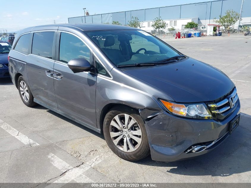 2017 HONDA ODYSSEY EX-L - 5FNRL5H60HB015146