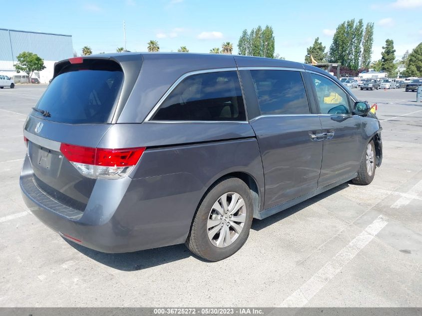 2017 HONDA ODYSSEY EX-L - 5FNRL5H60HB015146