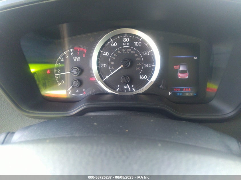 VIN 5YFEPMAE1NP372995 2022 TOYOTA COROLLA LE