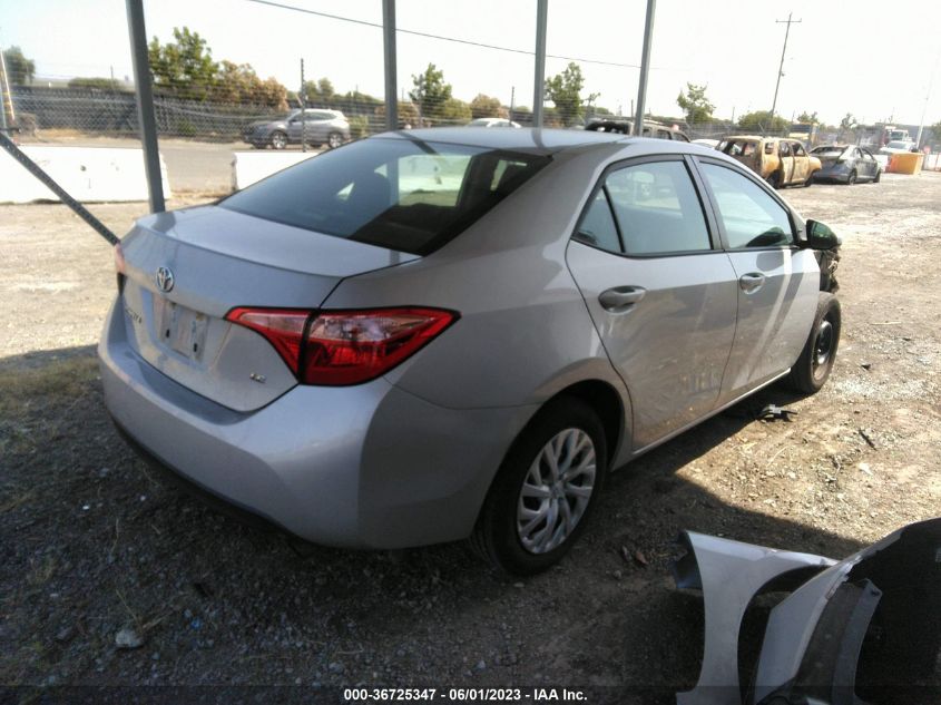 2018 TOYOTA COROLLA L/LE/XLE/SE/XSE - 2T1BURHE8JC975189