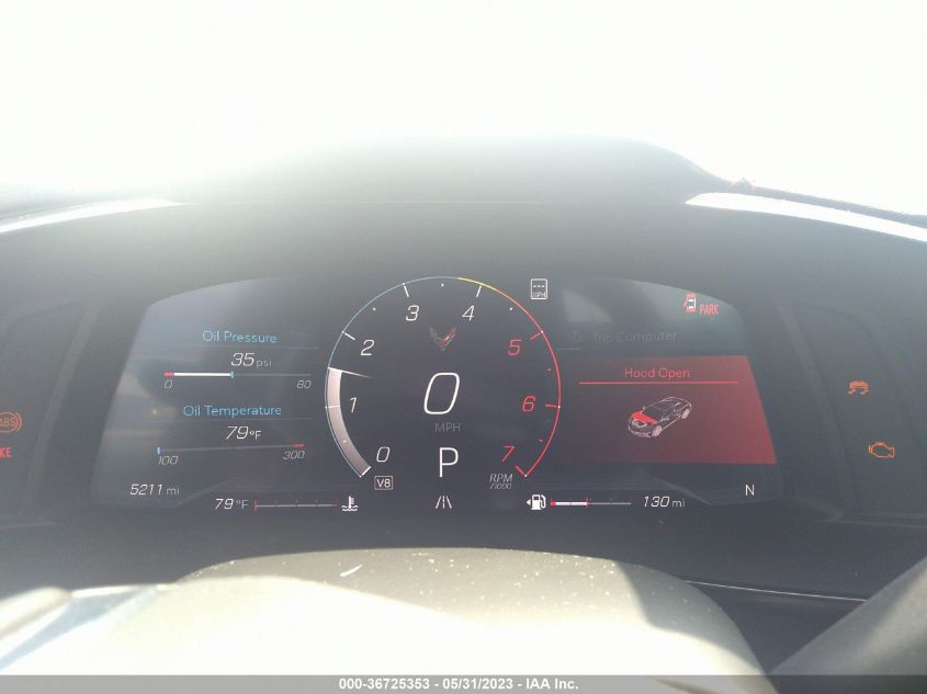 2022 CHEVROLET CORVETTE 2LT - 1G1YB3D46N5102224
