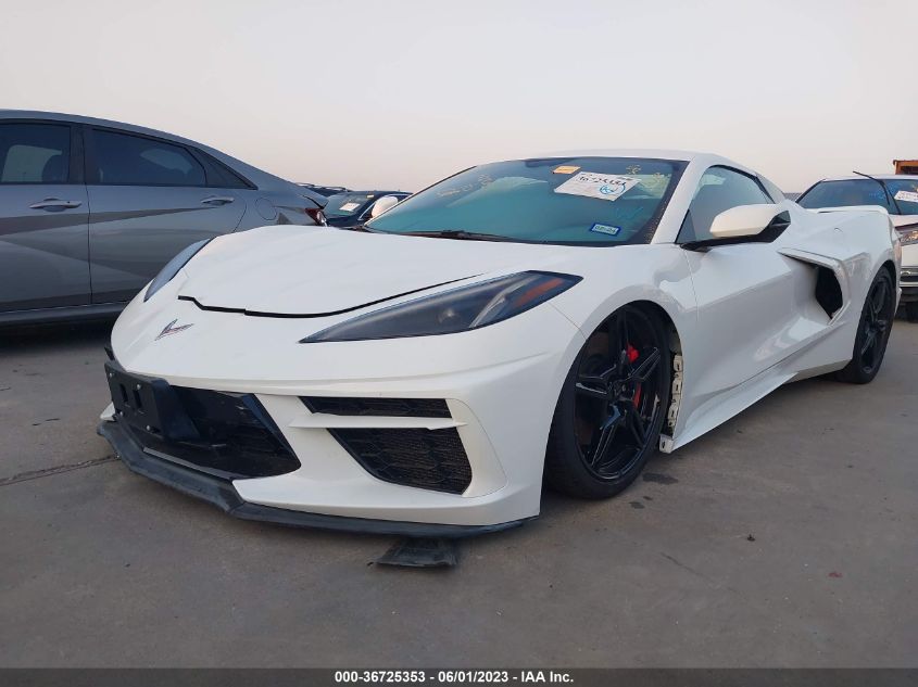 2022 CHEVROLET CORVETTE 2LT - 1G1YB3D46N5102224