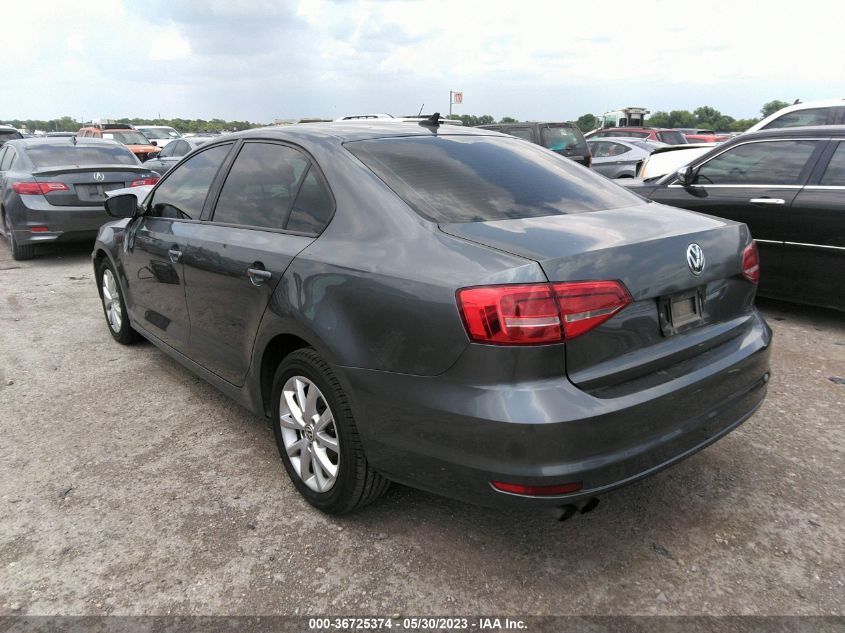 2015 VOLKSWAGEN JETTA SEDAN 1.8T SE - 3VWD07AJ7FM256270