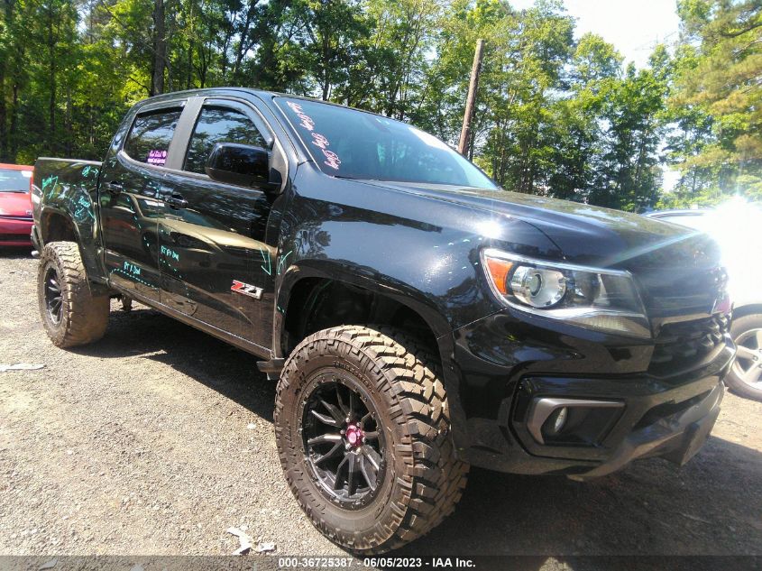 2021 CHEVROLET COLORADO 4WD Z71 - 1GCGTDEN0M1134945