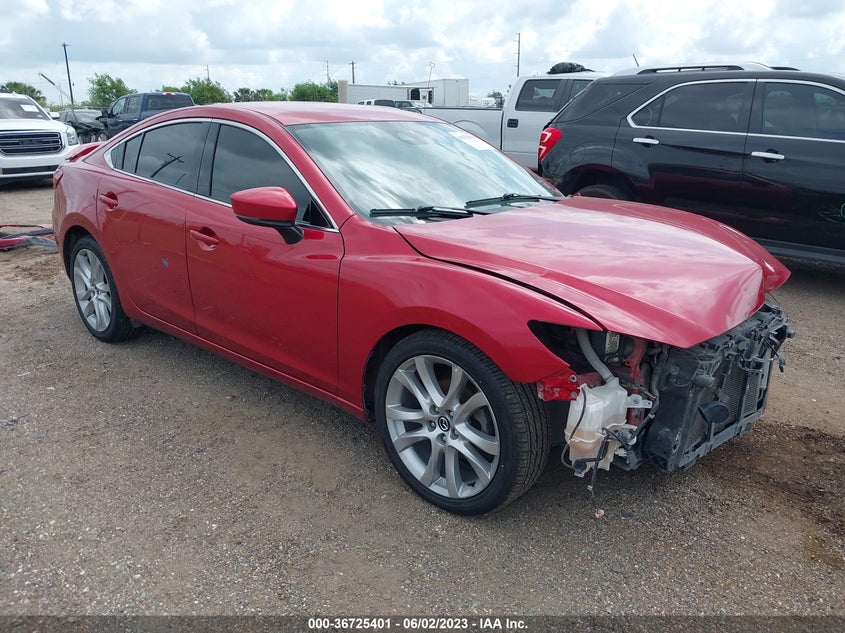 VIN JM1GL1V57H1107407 2017 MAZDA MAZDA6 TOURING
