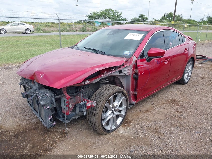 VIN JM1GL1V57H1107407 2017 MAZDA MAZDA6 TOURING