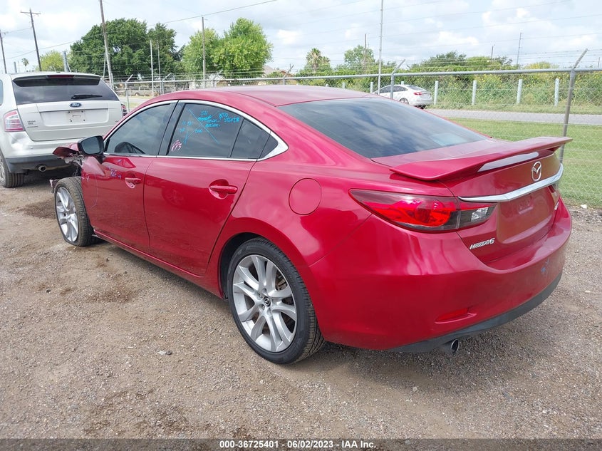 VIN JM1GL1V57H1107407 2017 MAZDA MAZDA6 TOURING