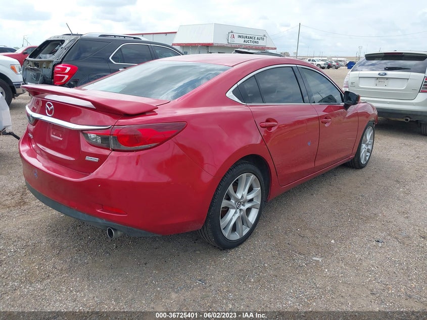 VIN JM1GL1V57H1107407 2017 MAZDA MAZDA6 TOURING