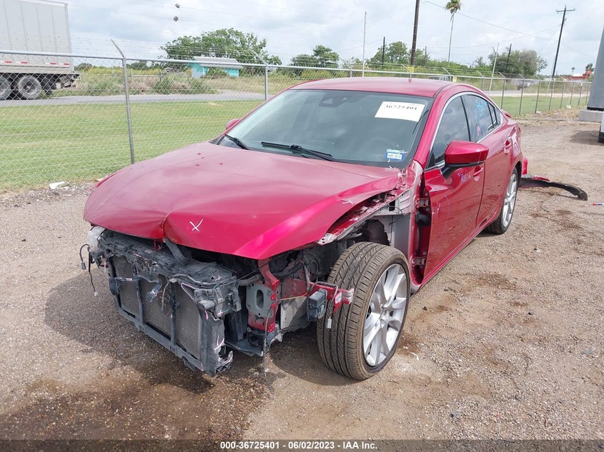 VIN JM1GL1V57H1107407 2017 MAZDA MAZDA6 TOURING