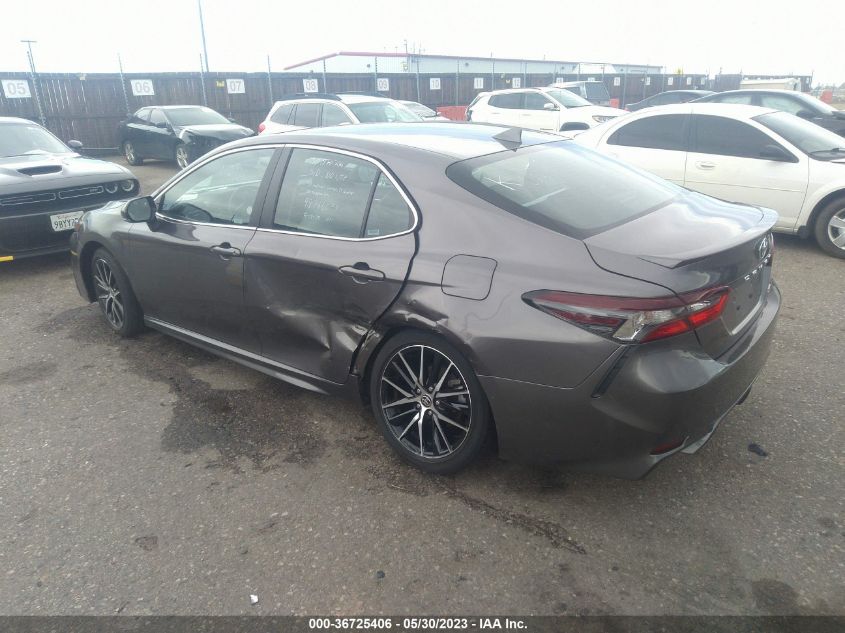 2022 TOYOTA CAMRY SE - 4T1G11AK3NU059587