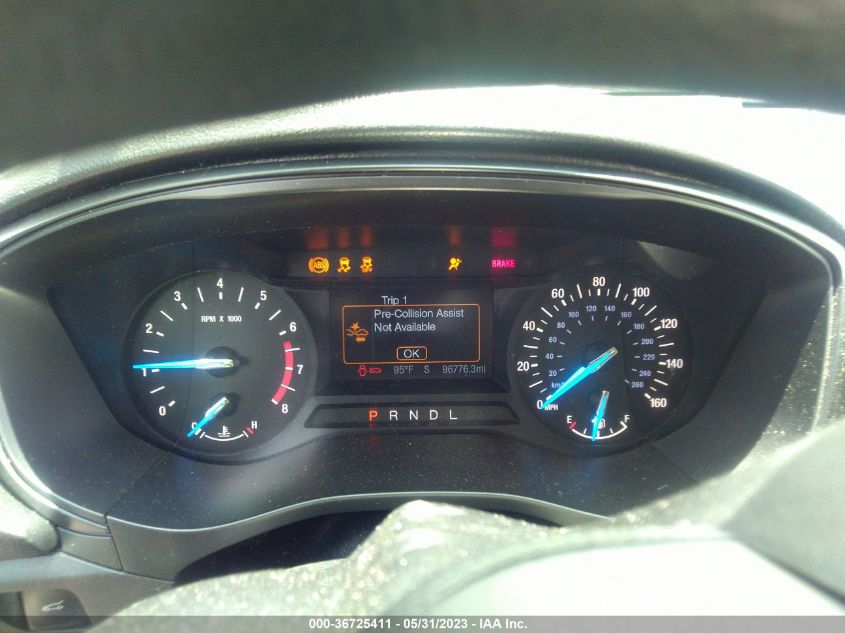 2019 FORD FUSION S - 3FA6P0G78KR280834