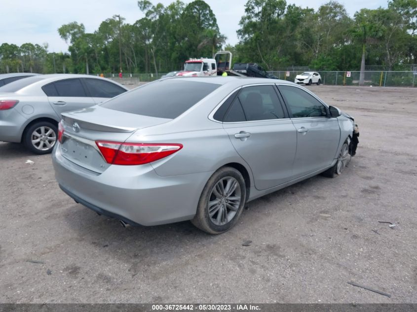 2016 TOYOTA CAMRY XLE/SE/LE/XSE - 4T1BF1FK2GU188492