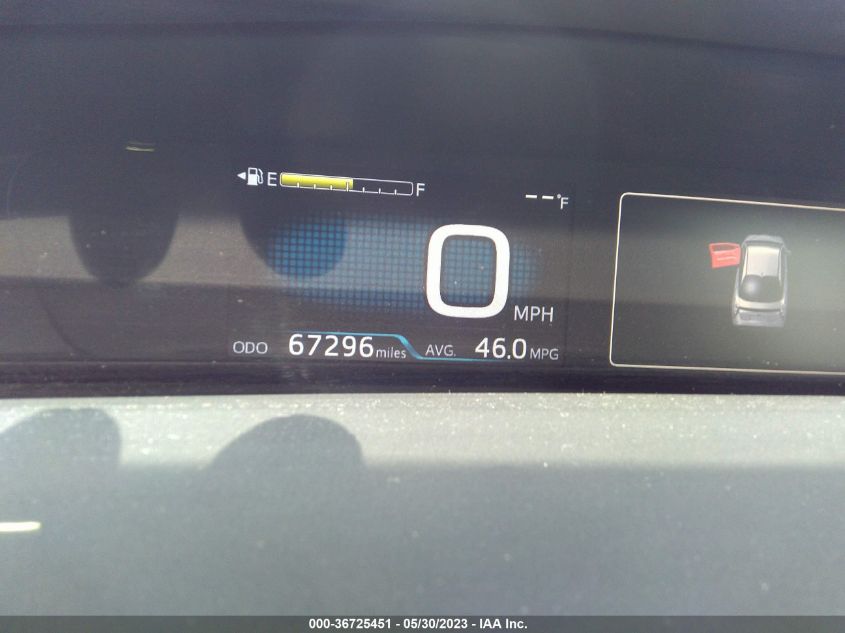 2016 TOYOTA PRIUS TWO - JTDKBRFU0G3020808