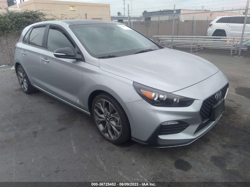 2020 HYUNDAI ELANTRA GT N LINE - KMHH55LC6LU123608