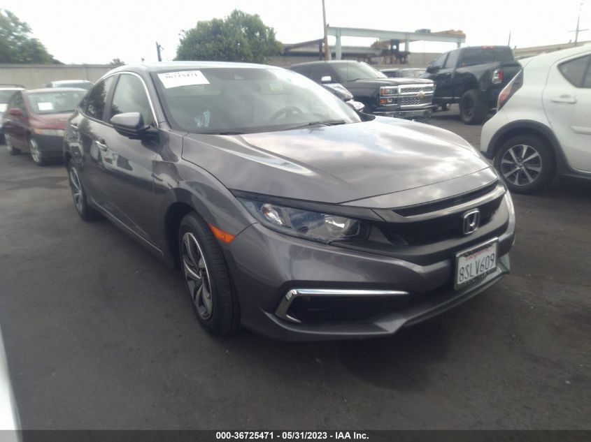 2020 HONDA CIVIC SEDAN LX - 19XFC2F64LE002368