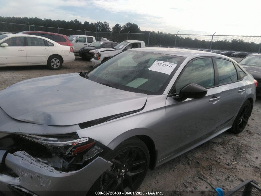 2023 HONDA CIVIC SEDAN SPORT - 2HGFE2F55PH532829