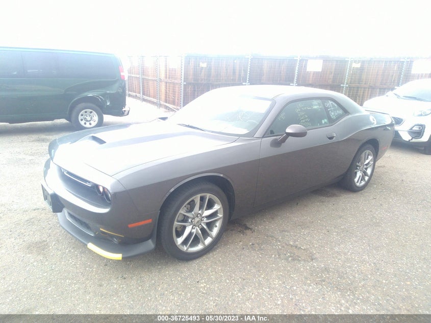 VIN 2C3CDZKG9NH227307 2022 DODGE CHALLENGER GT