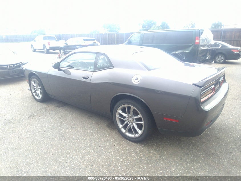 VIN 2C3CDZKG9NH227307 2022 DODGE CHALLENGER GT
