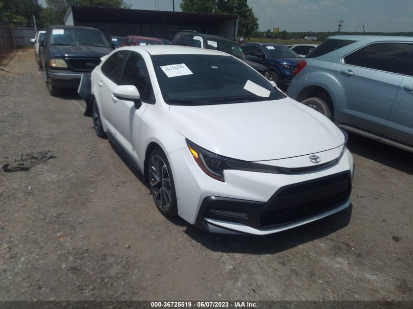 2021 TOYOTA COROLLA SE/NIGHTSHADE/APEX SE - 5YFS4MCE7MP085118