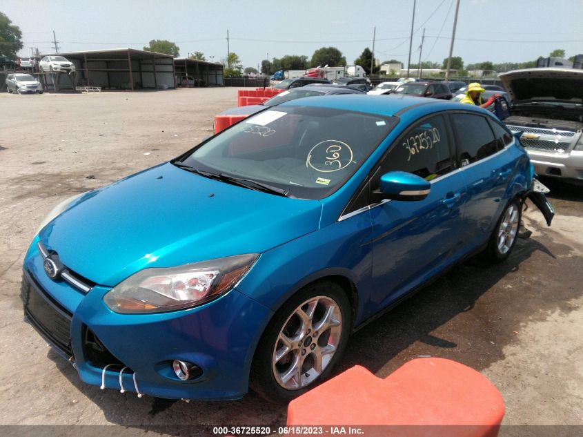 2013 FORD FOCUS TITANIUM - 1FADP3J29DL163593