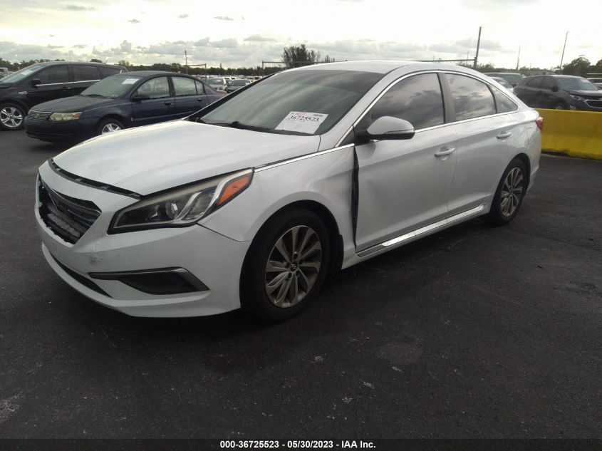 2017 HYUNDAI SONATA SPORT - 5NPE34AF9HH535012