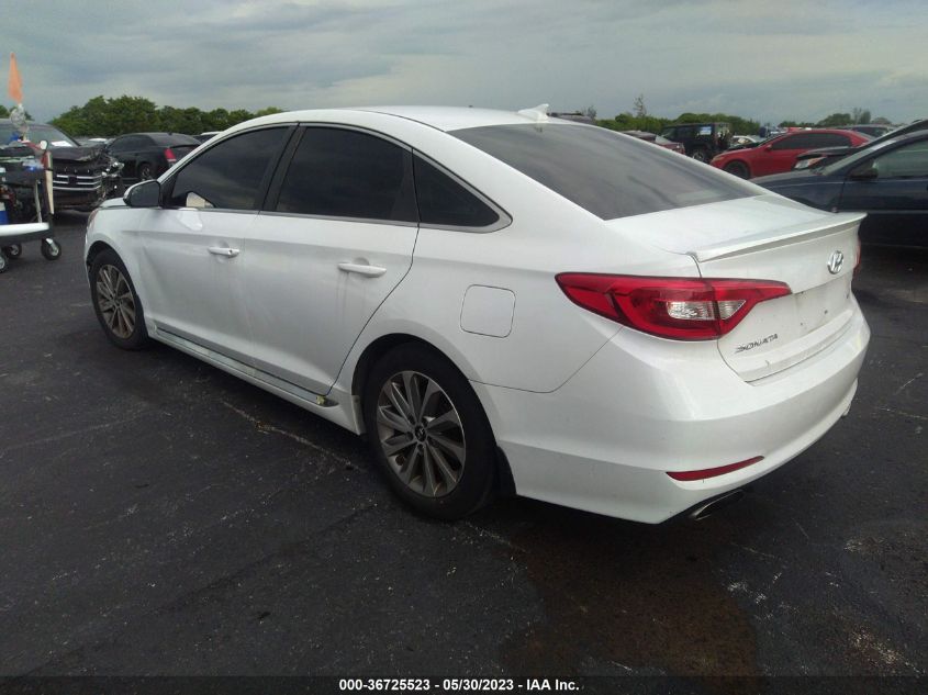 2017 HYUNDAI SONATA SPORT - 5NPE34AF9HH535012