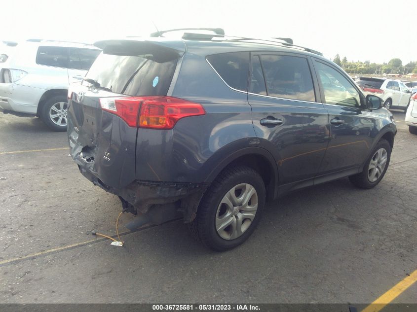 2013 TOYOTA RAV4 LE - JTMBFREV2D5010084