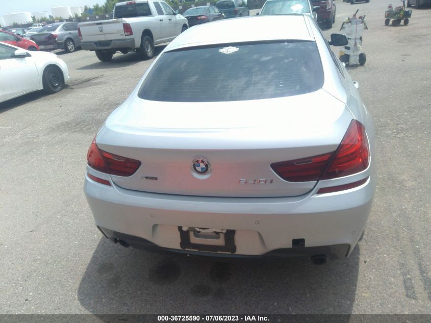 2014 BMW 6 SERIES 640I XDRIVE - WBA6B8C56ED452509