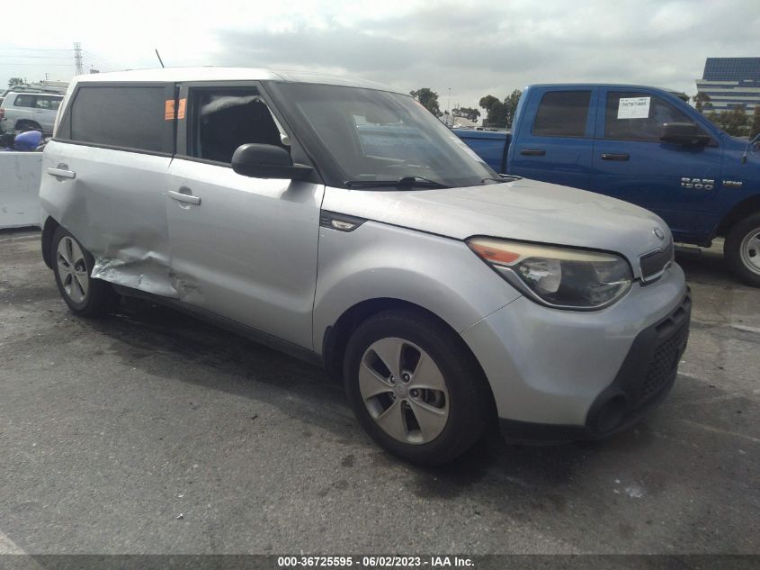 2014 KIA SOUL BASE - KNDJN2A21E7713201
