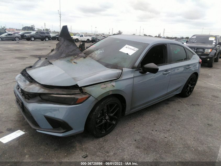 2023 HONDA CIVIC HATCHBACK SPORT - 19XFL2H89PE004492