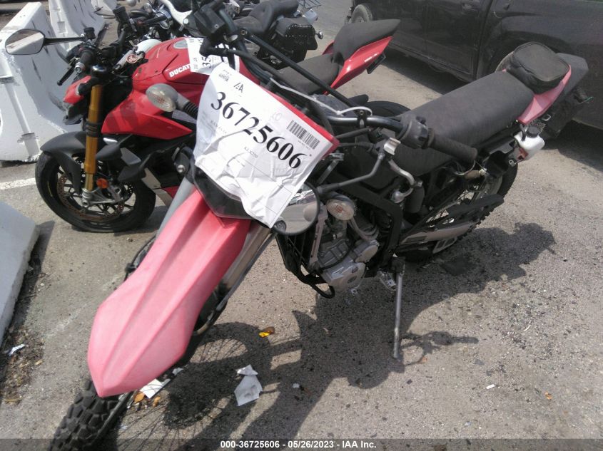 2012 KAWASAKI KLX250 T JKALXMT10CDA11594