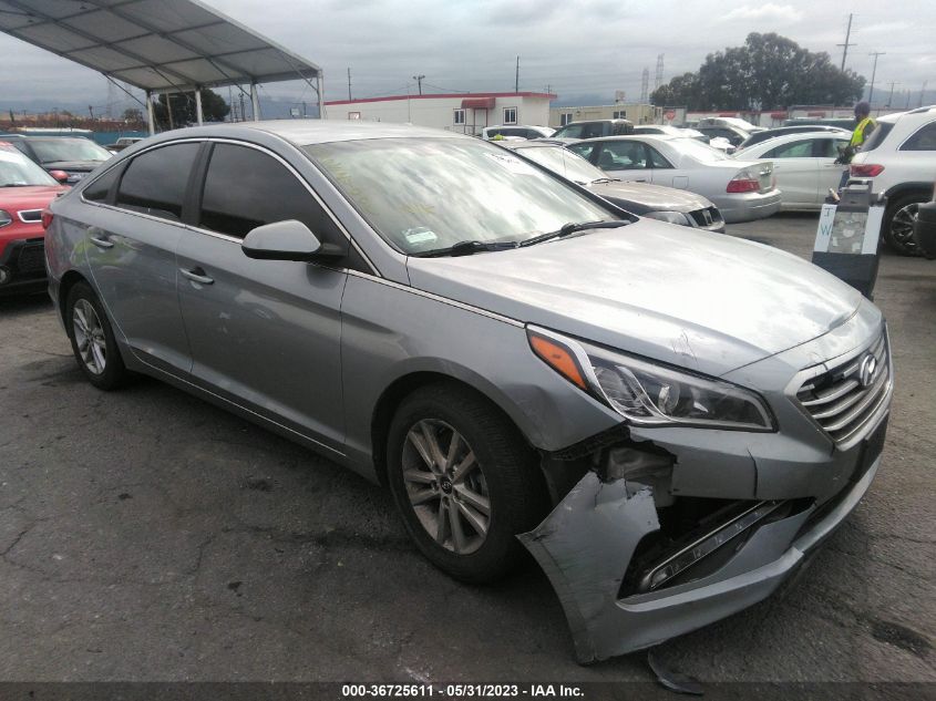 2015 HYUNDAI SONATA 2.4L SE - 5NPE24AF3FH014268