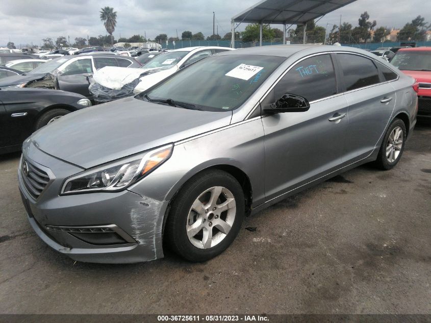 2015 HYUNDAI SONATA 2.4L SE - 5NPE24AF3FH014268