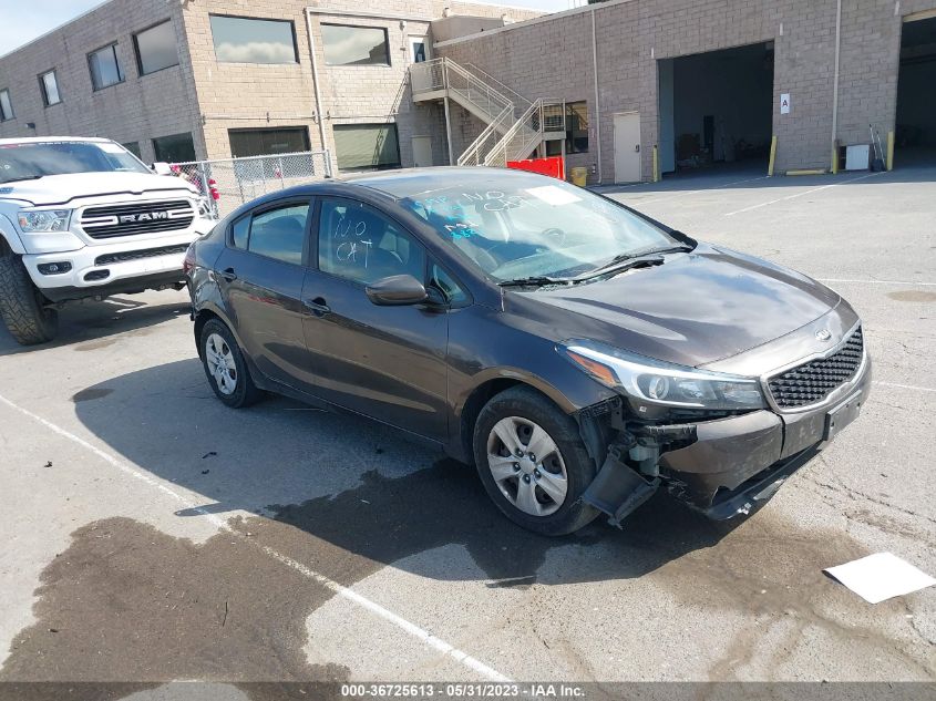 2017 KIA FORTE LX - 3KPFL4A79HE072435