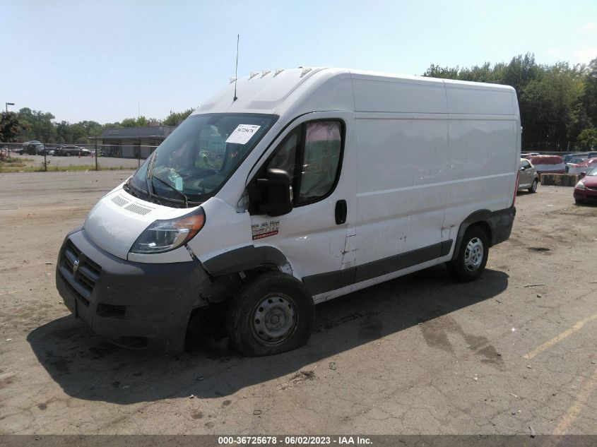 2016 RAM PROMASTER CARGO VAN - 3C6TRVCG5GE127103