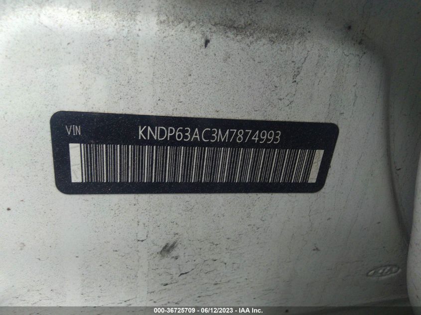 2021 KIA SPORTAGE S - KNDP63AC3M7874993