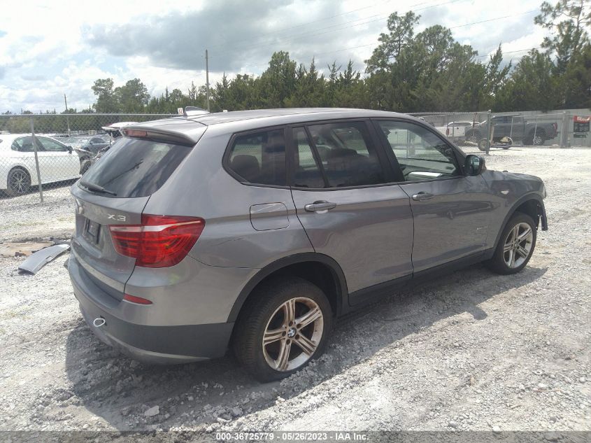2013 BMW X3 XDRIVE28I - 5UXWX9C50D0A16269