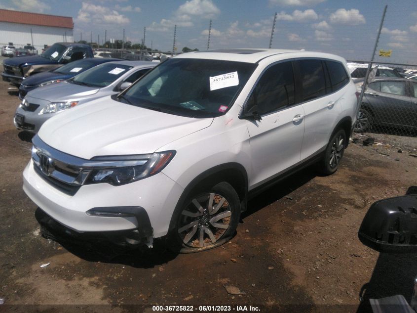 2021 HONDA PILOT EX-L - 5FNYF5H51MB003320