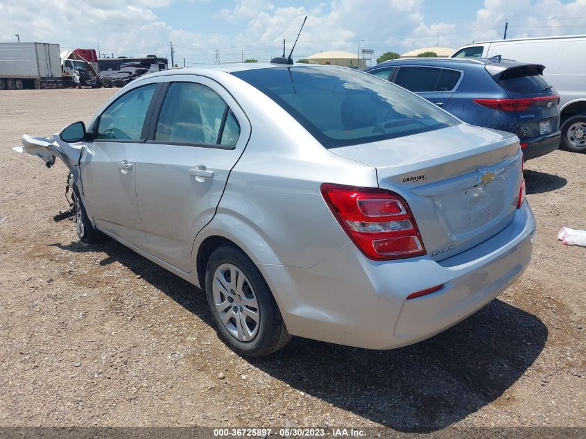 2017 CHEVROLET SONIC LS - 1G1JB5SH9H4149258