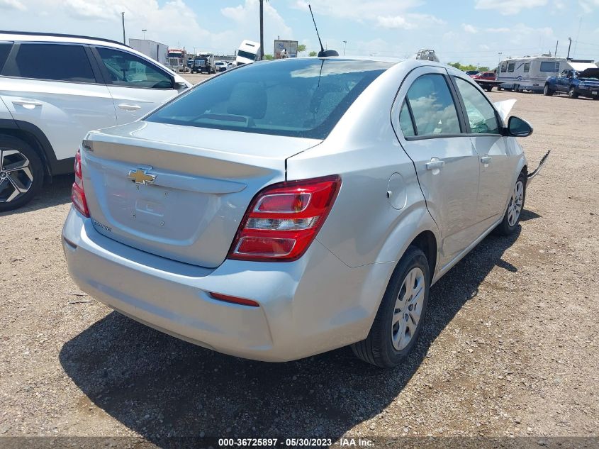 2017 CHEVROLET SONIC LS - 1G1JB5SH9H4149258