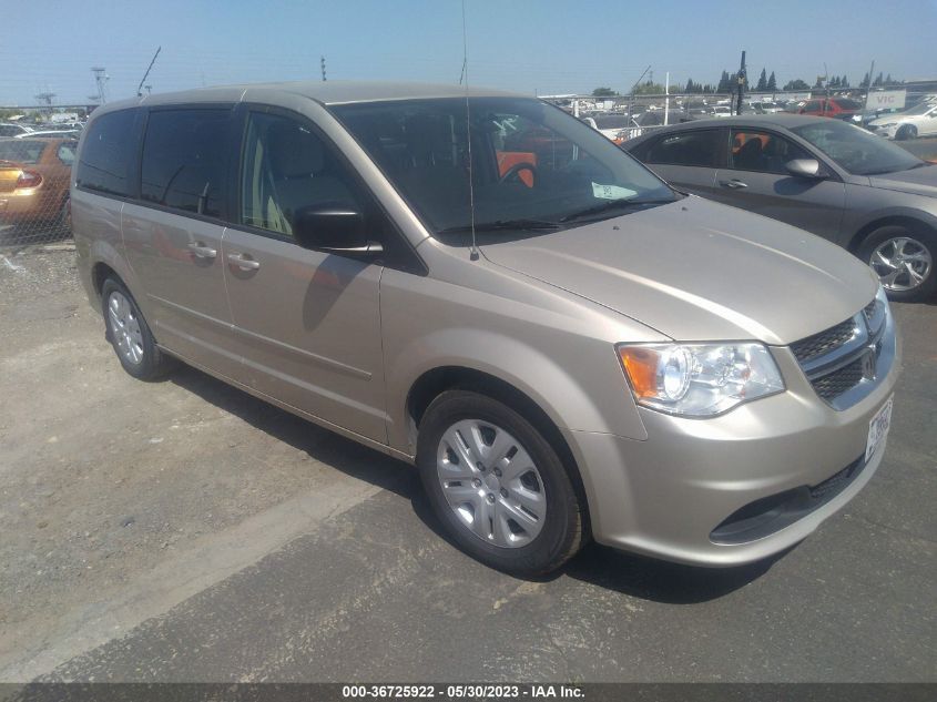 2014 DODGE GRAND CARAVAN SE - 2C4RDGBG5ER354186