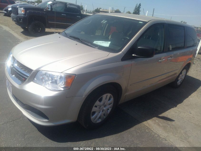 2014 DODGE GRAND CARAVAN SE - 2C4RDGBG5ER354186