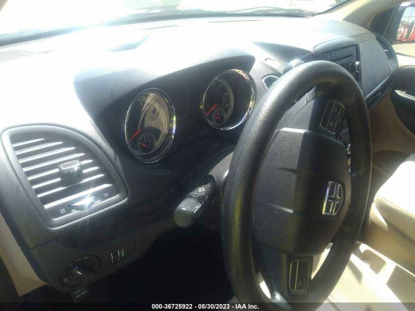2014 DODGE GRAND CARAVAN SE - 2C4RDGBG5ER354186