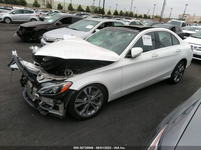 2015 MERCEDES-BENZ C-CLASS C 300 - 55SWF4JB3FU050707