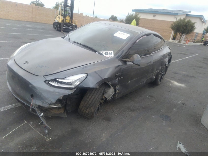 VIN 7SAYGDEE5PA045442 2023 TESLA MODEL Y LONG RANGE