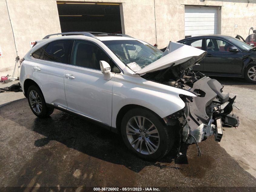 2013 LEXUS RX 450H - JTJBC1BA8D2450241
