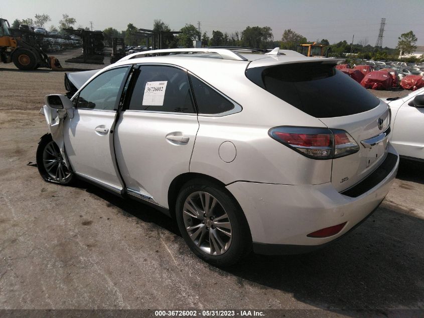 2013 LEXUS RX 450H - JTJBC1BA8D2450241