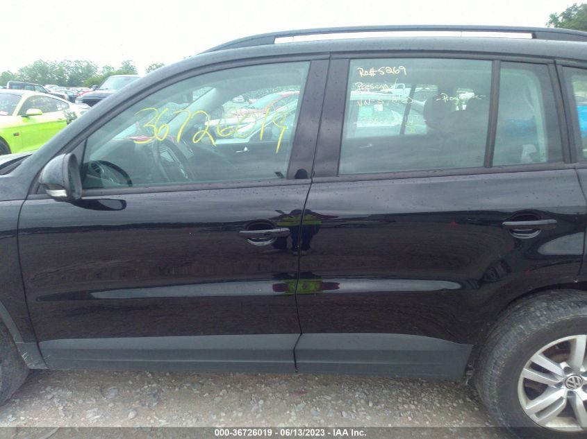 2017 VOLKSWAGEN TIGUAN S/LIMITED - WVGBV7AX3HK022231